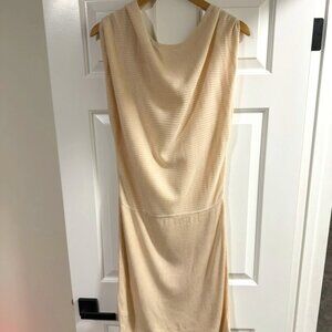 Banana republic sweater dress, ivory, sleeveless